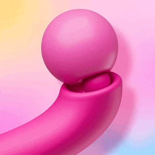 Clitoris Dual Bullet 7 tapotements vibrants et 10 stimulations rotatifs