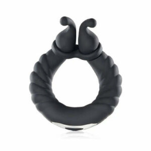 Cockring avec lapin vibromasseur, 10 vibrations