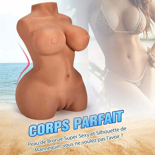 Masturbateur anal et vaginal réaliste, 4,85 kg