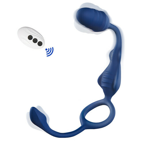 FusyFun- WAVE 9 Jouet anal vibrant pour couples et solo