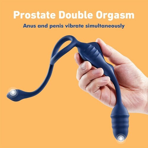 FusyFun- WAVE 9 Jouet anal vibrant pour couples et solo