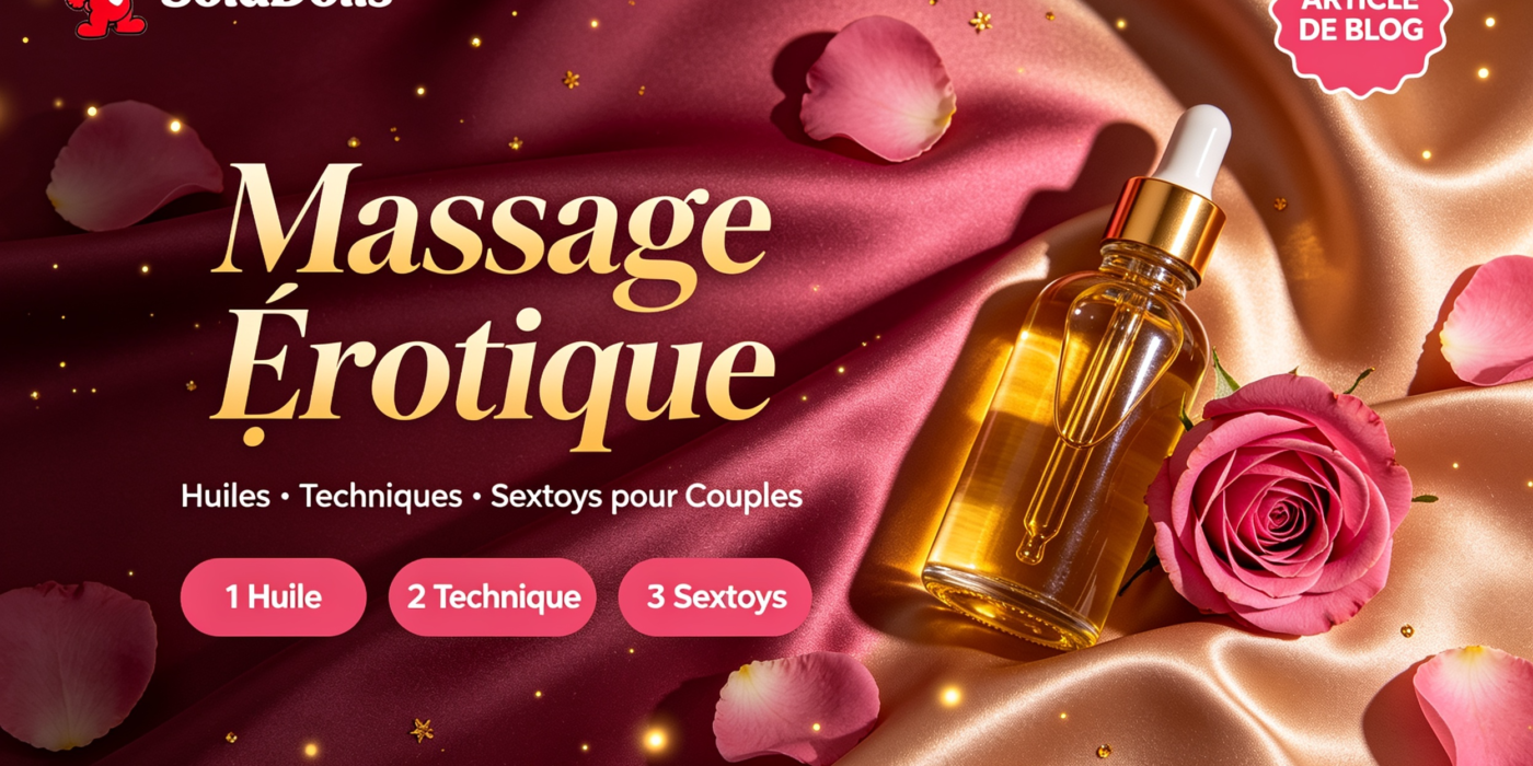 Massage érotique couple huiles techniques sextoys SoldDolls