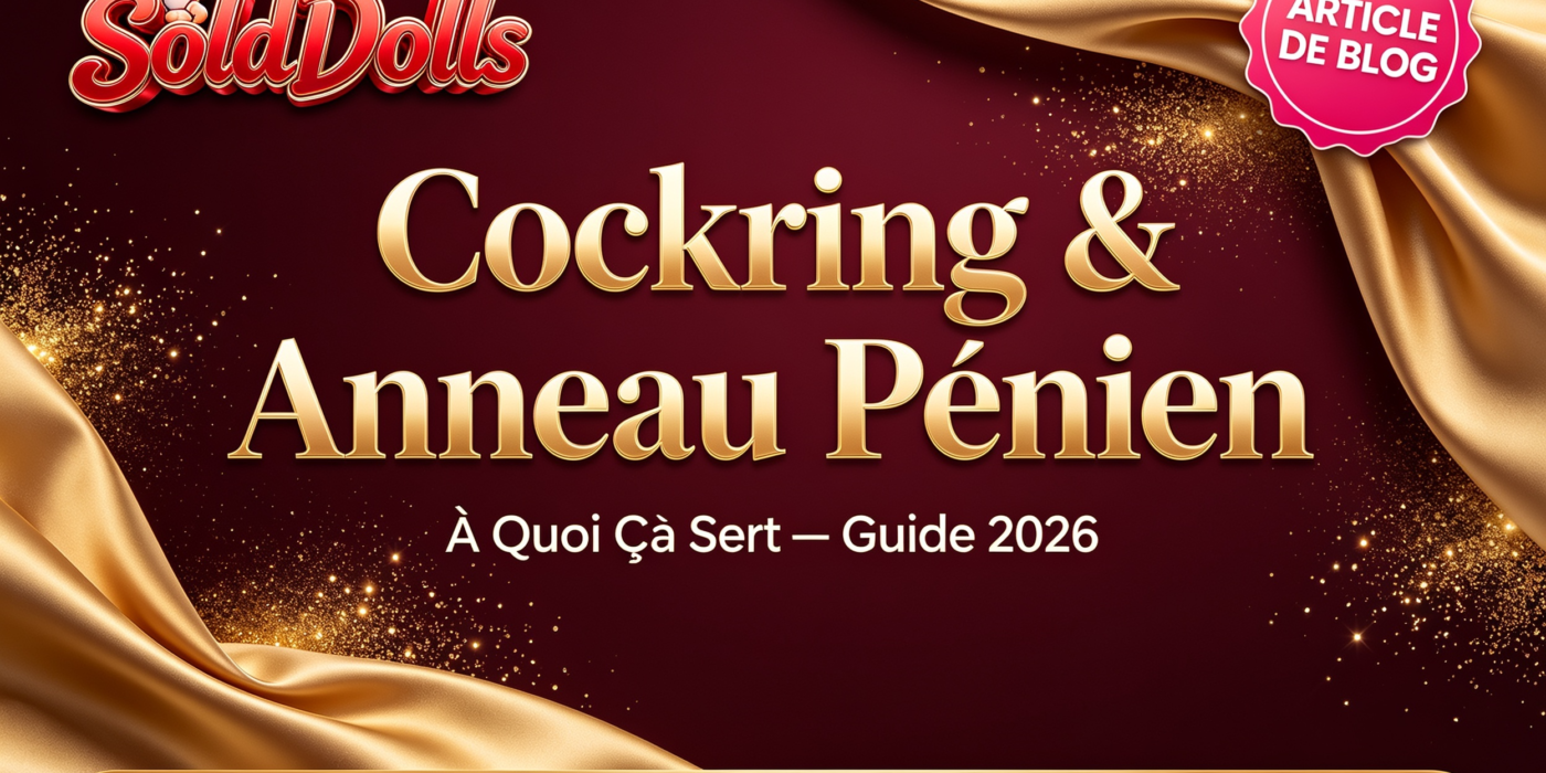 Cockring / Anneau Pénien : À Quoi Ça Sert et Comment l'Utiliser (Guide 2026) 1 Cockring anneau pénien guide complet 2026 - à quoi ça sert SoldDolls