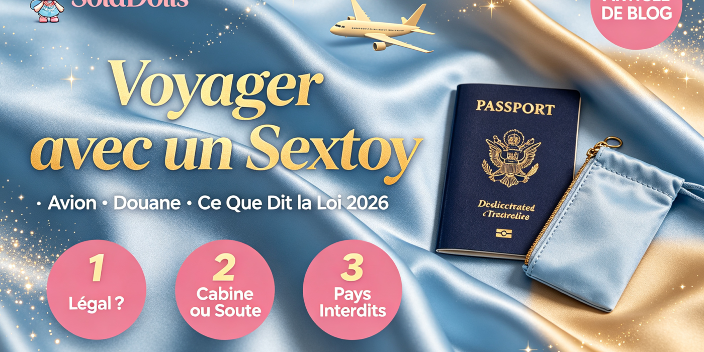 Voyager avec un Sextoy : Ce Que Dit la Loi (Avion, Douane, Pays) 2026 1 Voyager avec un sextoy avion douane ce que dit la loi SoldDolls