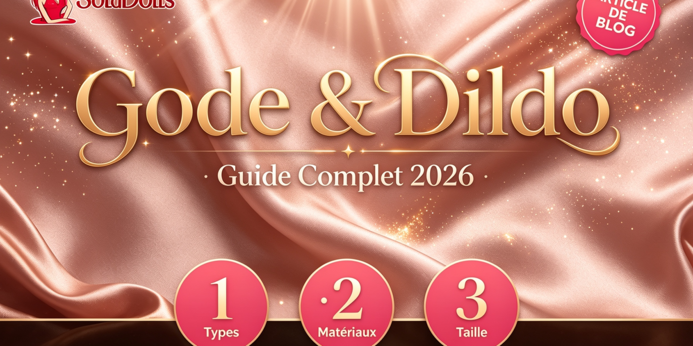 Gode / Dildo : Comment Choisir Sans Se Tromper (Guide Complet 2026) 1 Gode dildo guide complet 2026 - choisir son premier dildo SoldDolls