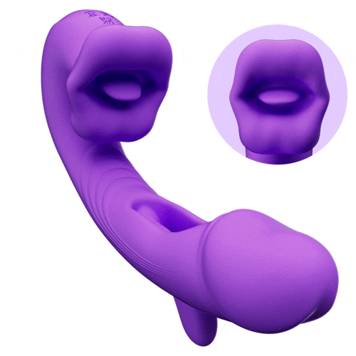 Isolde – Vibrateur amélioré avec bouche, langue léchant la clitoris et battements sur le point G