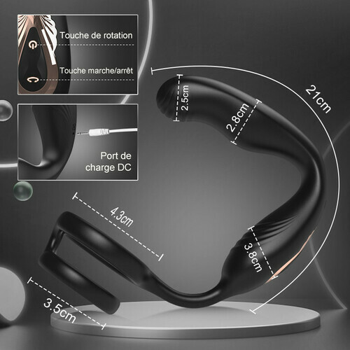 Leonard - 10-Frequenz-Vibration + Rotation, Anuserweiterun