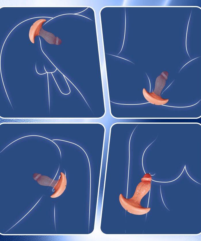 Levi – Plug anal / godemiché anal vibrant et rotatif à 360° avec APP & télécommande pour hommes et femmes