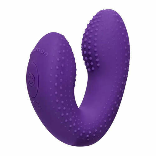 Lila Vibromasseur avec 10 vibrations, stimulateur du point G, pour utilisation en solo ou en couple