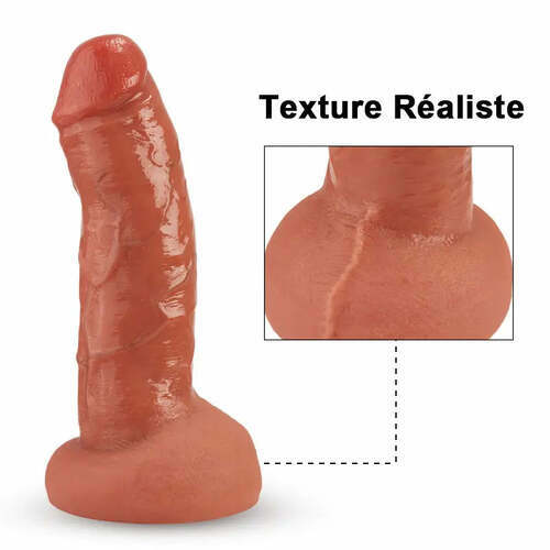 MACHO Gode de 13 cm avec 7 battements et 10 vibrations