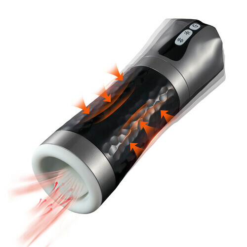 Masturbateur Cup 3 en 1 avec 5 succions et 10 vibrations