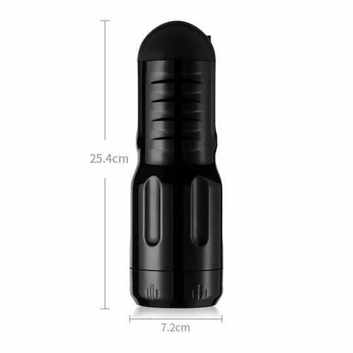 Masturbateur Cup manuelle avec entrée réaliste, 10 vibrations