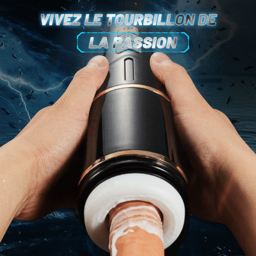 Masturbateur électrique télescopique et rotatif, Jouet intime pour hommes