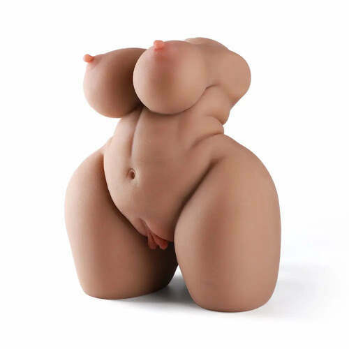 Masturbateur réaliste brun avec gros seins et fesses, poids de 7,5 kg, AIYUAN