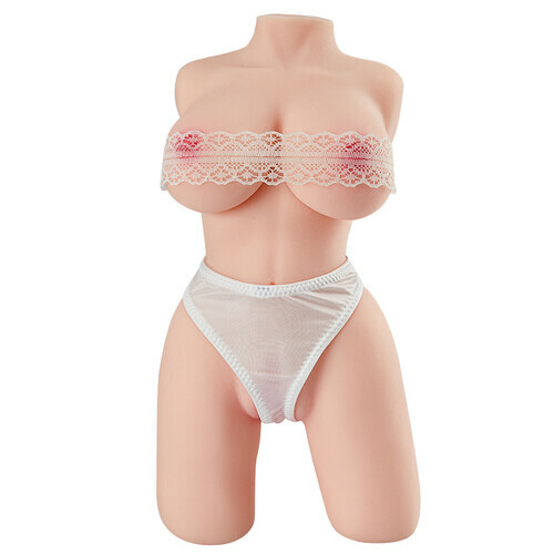 Masturbateur réaliste Double canal, petite taille pour les débutants