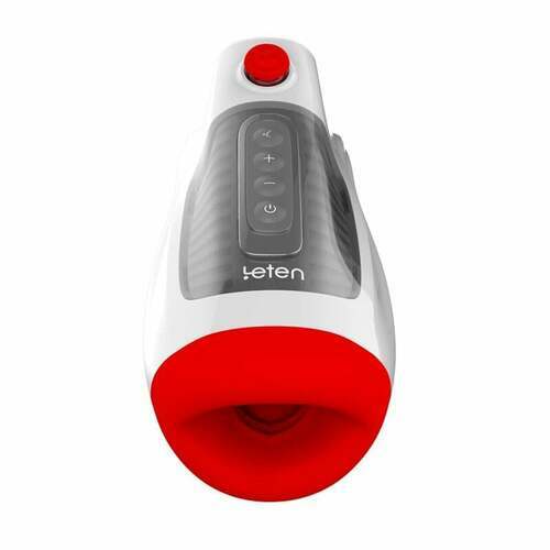 Ms.Agent -Leten 10 Vibration & Valve d'aspiration gorge profonde Masturbateur masculin