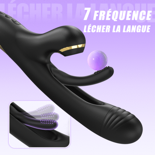 Naraku 7,6 cm 1 amortisseur vibrant G - spot style 7 modes masseur