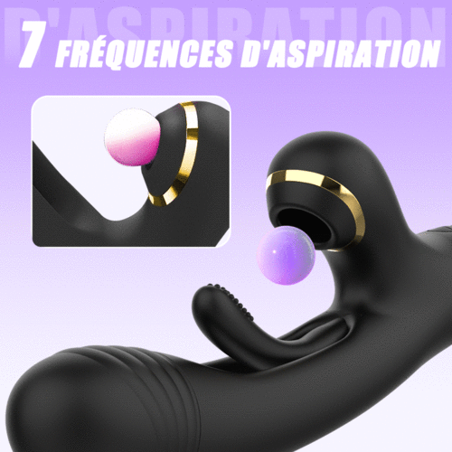 Naraku 7,6 cm 1 amortisseur vibrant G - spot style 7 modes masseur