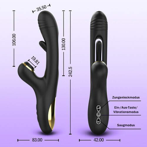 Naraku 7,6 cm 1 amortisseur vibrant G - spot style 7 modes masseur