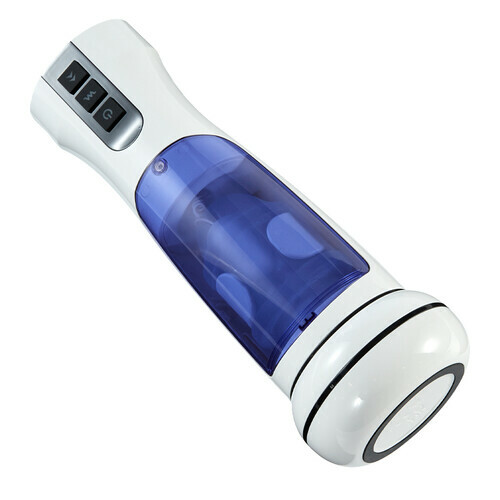 【Offrir un cadeau】Cosmic Warrior 2 7 fréquences Vibration Chauffé Coupe de masturbation rétractable