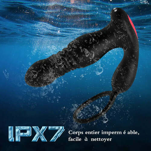 Palos Stimulateur prostatique avec 7 vibrations et 7 mouvements de va-et-vient