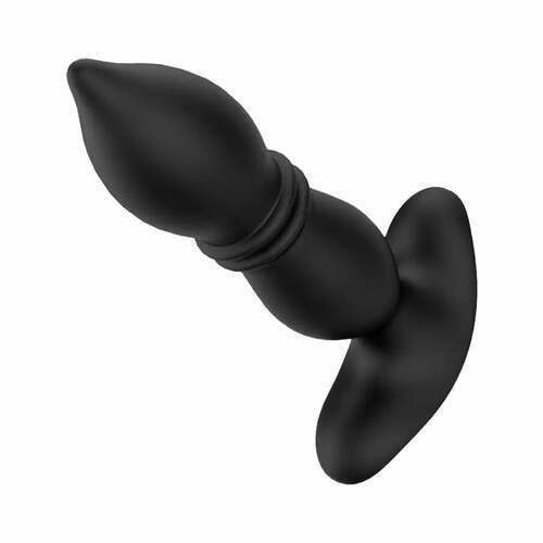 Plug anal 2 en 1 pour prostate, 9 modes de mouvements et 9 modes de vibration, 14,5 cm de longueur