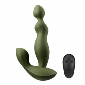 Plug anal électrique pour jouet d'arrière-cour, vibration, avec perles de traction