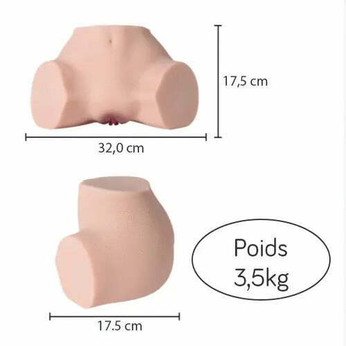 【Pré-vente】Masturbateur réaliste en peau réelle en position couchée, poids de 4,15 kg, XINGSE
