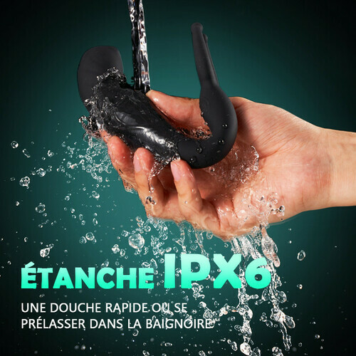 Rainstorm - Vibromasseur anal pour masser la prostate, 3 en 1 multifonction