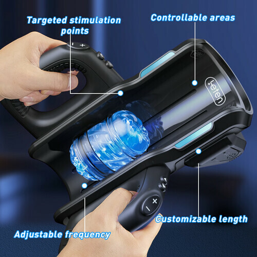 【Remise spéciale】LETEN 10 Masturbateur à moteur à grande vitesse avec support pour téléphone