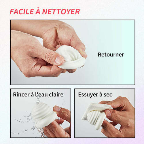 Shande Jelly Cup de masturbation manuelle, pack de 6 dans une boîte