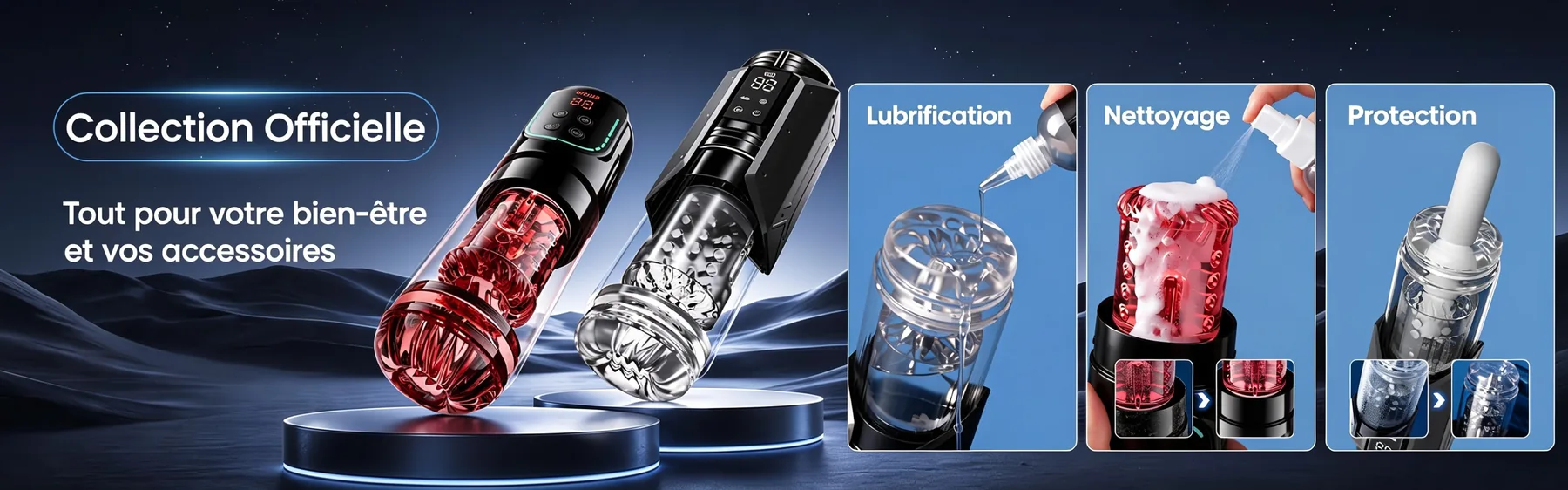Collection officielle SoldDolls accessoires, lubrification, nettoyage et protection