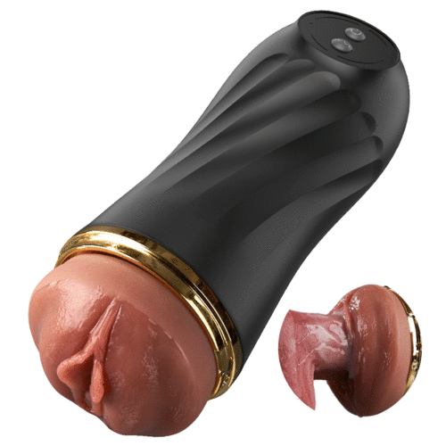 Scarlett Kiss - 10 Modes de Vibration 360° Massage Texturé Masturbateur Silencieux et Immersif