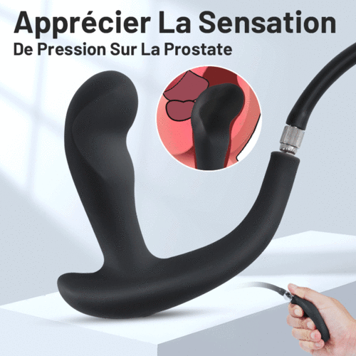 Stimulateur Prostatique vibrant et gonflant adaptés aux débutants et aux vétérans