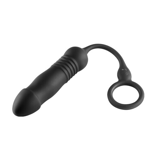 Stimulation anale vibrations va-et-vient débutant vétéran Cockring