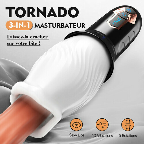 TORNADE | Masturbateur Electrique | Sex toy pour homme