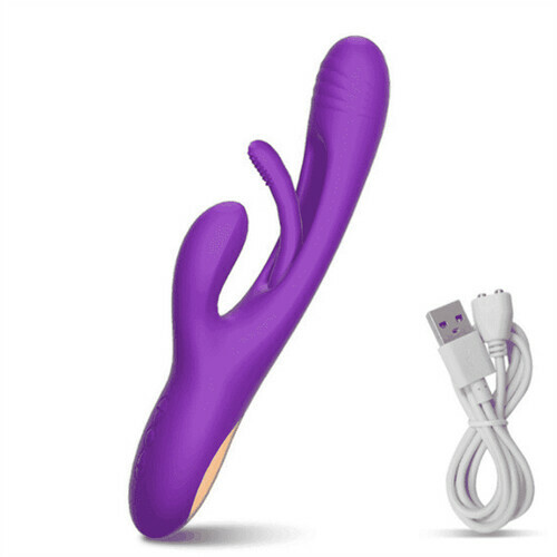 Vibrateur 3 en 1 pour le point G et le point A pour le massage clitoridien