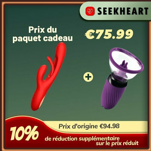 Vibrateur 3 en 1 pour le point G et le point A pour le massage clitoridien