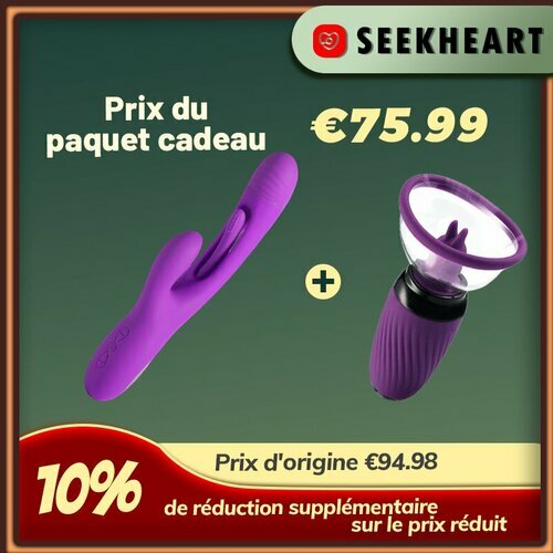 Vibrateur 3 en 1 pour le point G et le point A pour le massage clitoridien