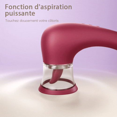 Vibrateur à succion Stimulateur clitoridien & mamelonnaire