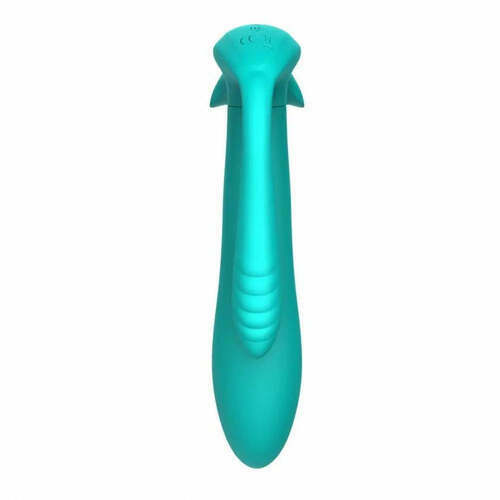 Vibrateur allongé sirène avec 9 modes de vibration, couleur bleu marine, YIRAN