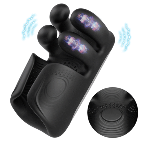 Vibrateur automatique à 10 doigts pour massage et thérapie du pénis