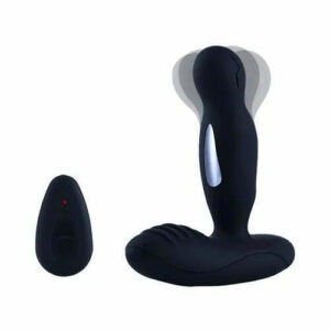 Vibromasseur anal avec rotation électrique à 360°, 3 rotations et 16 vibrations, LEVETT