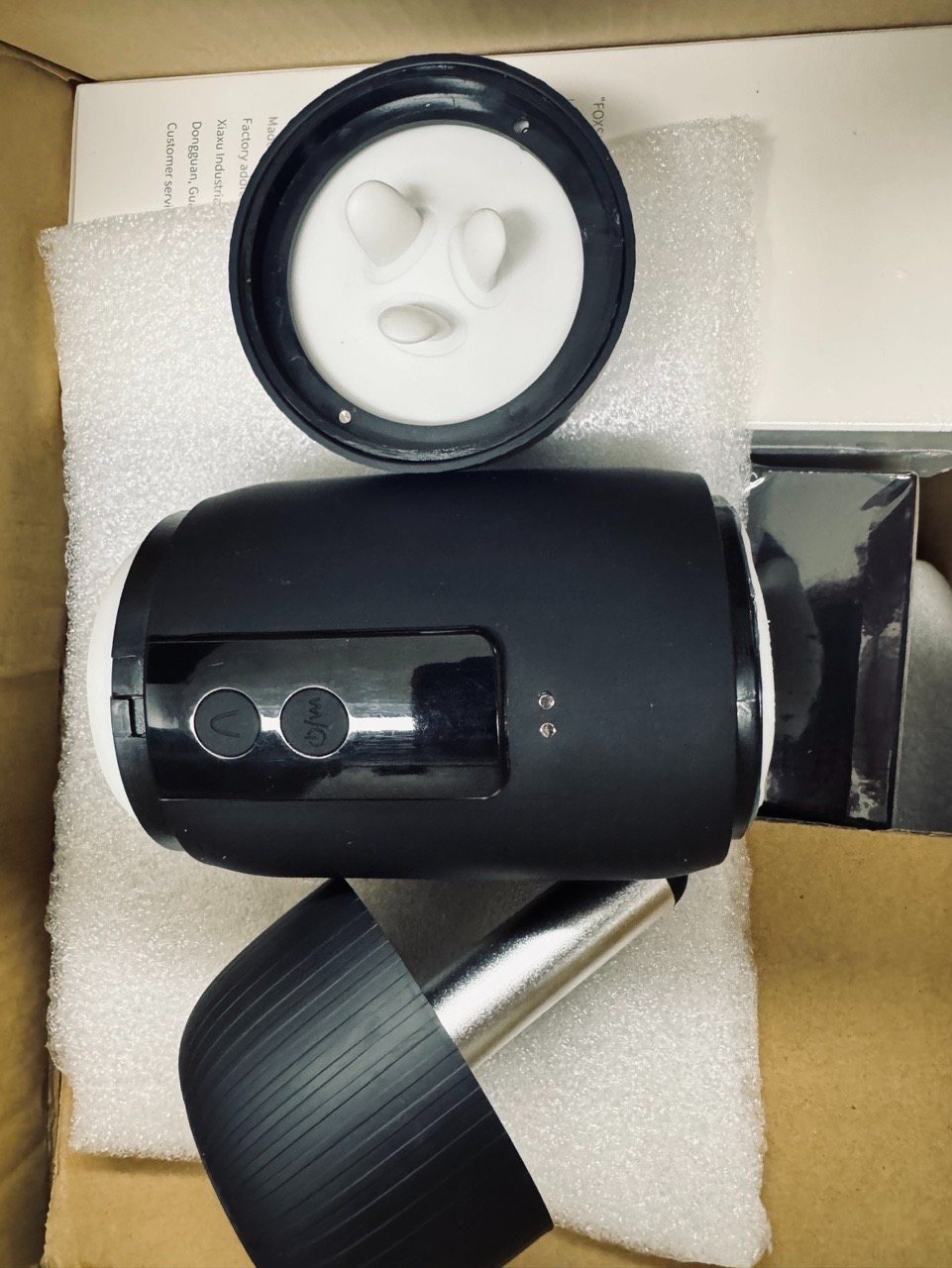 Selena - Male masturbator 8 tongue strokes and slaps with 2 vibration and massage motors — Photo Customer reviews 1