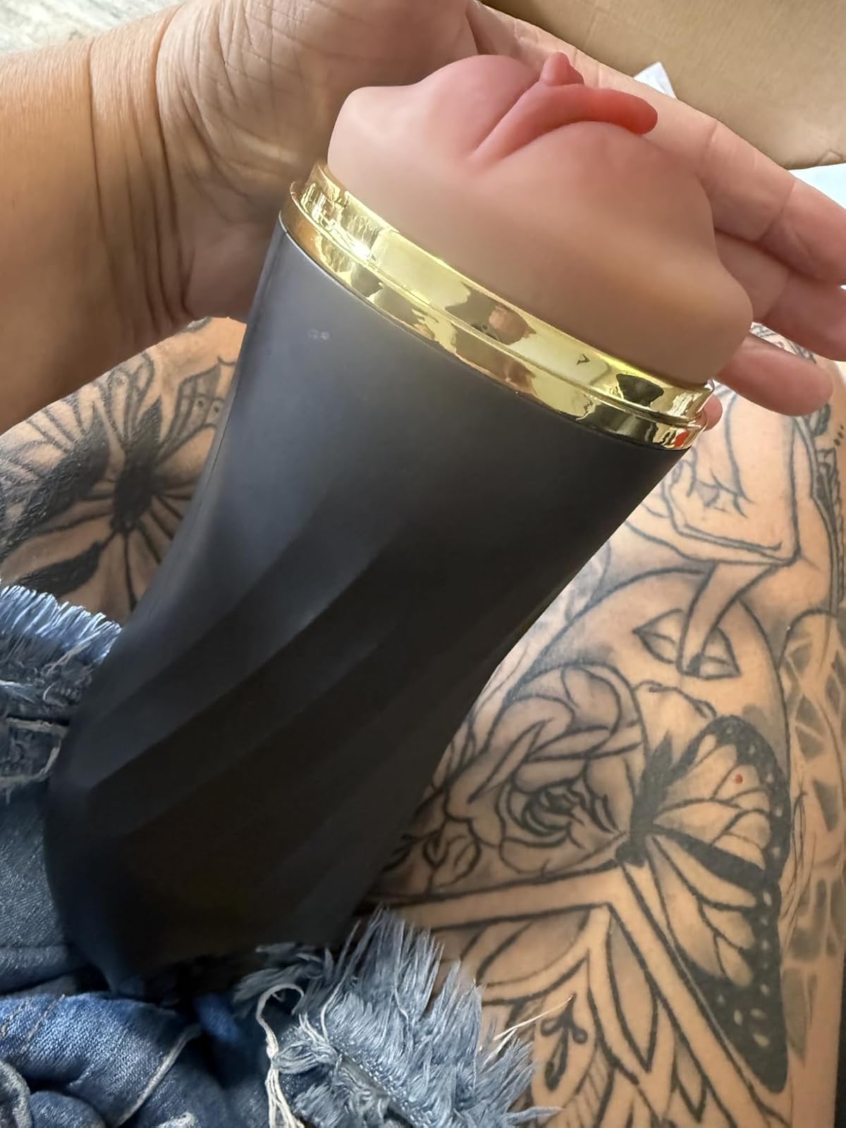 Scarlett Kiss - 10 360° Vibrationsmodi von immersiven, leisen Masturbator strukturierte Massage — Foto Kundenbewertungen 1