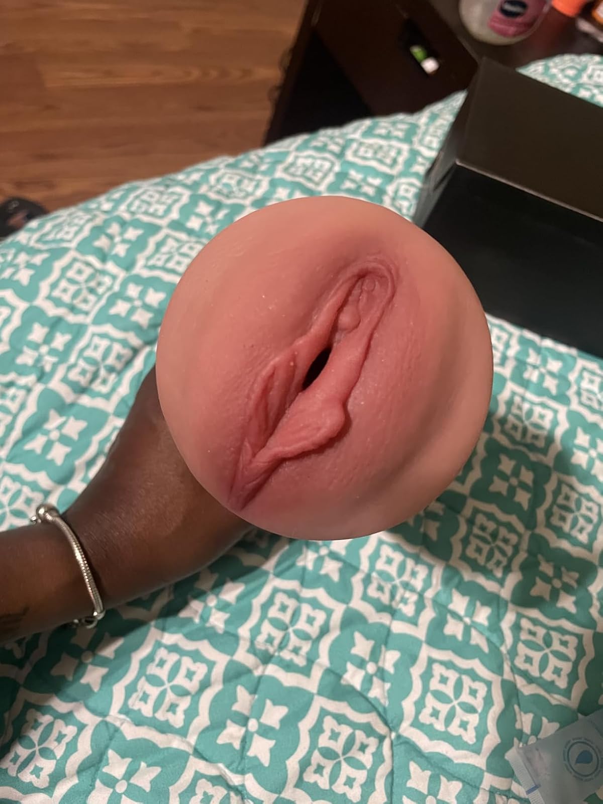 Scarlett Kiss - 10 360°-Vibrationsmodi, leise und immersiv strukturierter Masturbator — Foto Bewertungen Kunde 2