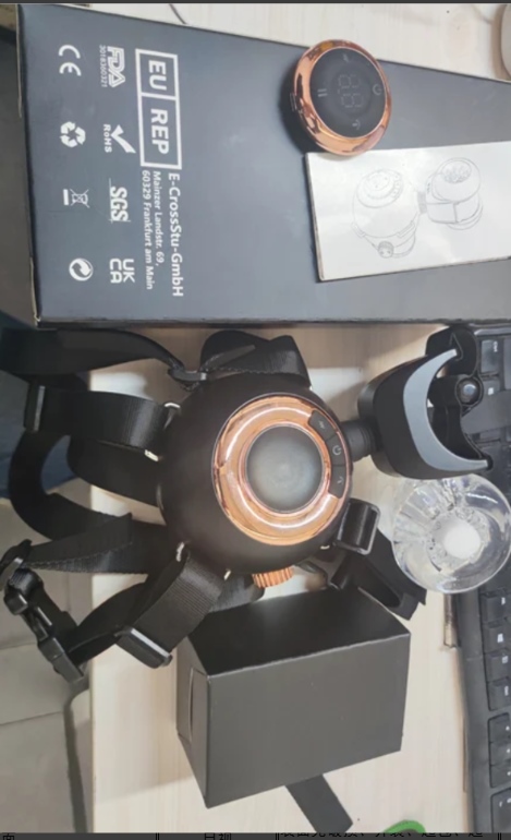 Hazel - Male Strap-On Masturbator Waist Hands Free with 9... — Photo customer review 2