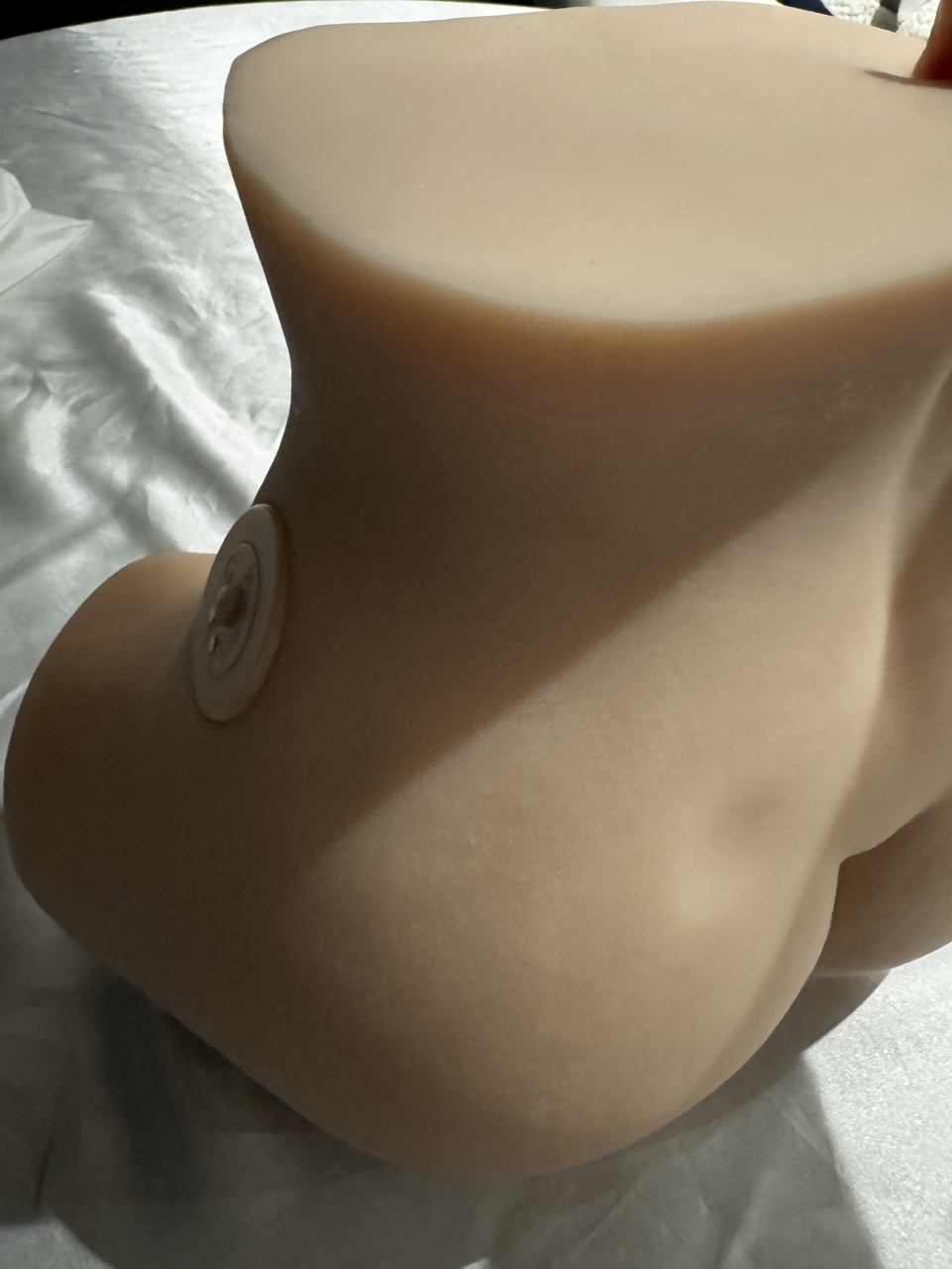 Sienna - Jouet sexuel masculin réaliste en forme de fesses, étanche, avec fonction de poussée et vibration, masturb — photo avis client 4