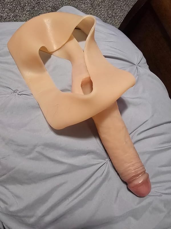 Nolan – Silicone Strap Dildo, Portable Hollow Dildo with Panties and Penis... — Photo customer review 1