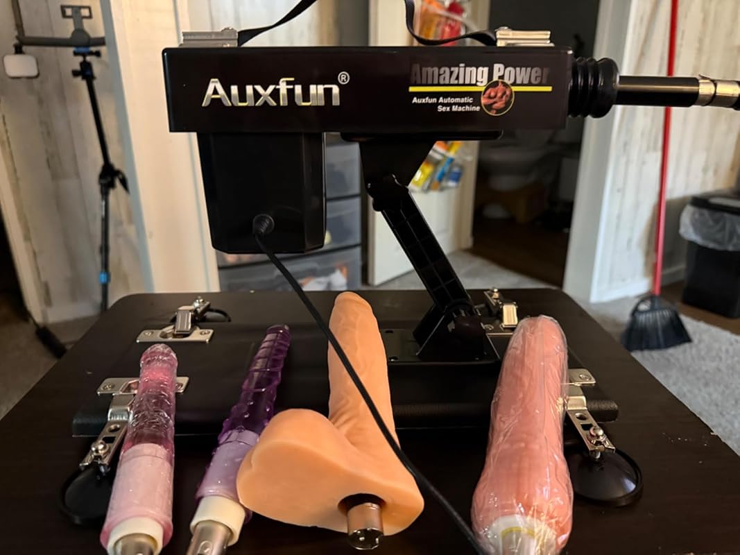 Azax - Ultimate Pleasure with Top Rated Sex Machine - 7 accessories, automatic push, anal love — Stock Photo Reviews customer 1